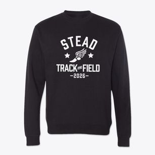 Stead Elementary School Track and Field Crewneck Sweatshirt