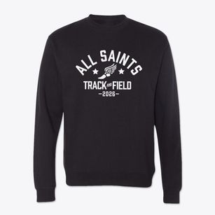 All Saints Episcopal Day School Track and Field Crewneck Sweatshirt