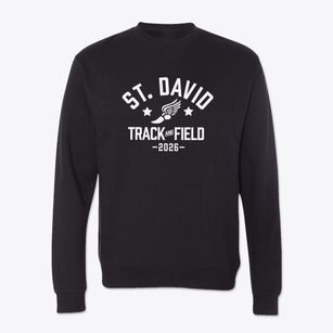 Saint David School Track and Field Crewneck Sweatshirt
