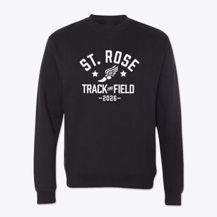 Saint Rose Of Lima School Track and Field Crewneck Sweatshirt