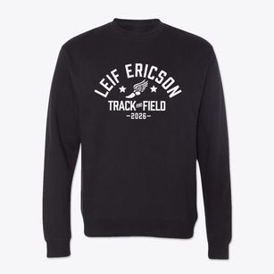 Leif Ericson Day School Track and Field Crewneck Sweatshirt