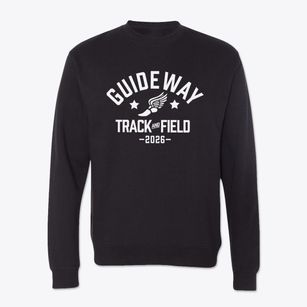 Guideway Elementary School Track and Field Crewneck Sweatshirt