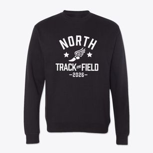 North Elementary School Track and Field Crewneck Sweatshirt