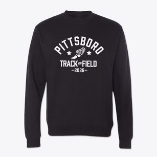 Pittsboro Elementary School Track and Field Crewneck Sweatshirt