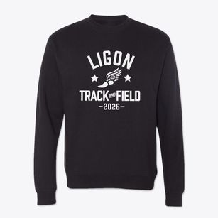 Ligon Middle School Track and Field Crewneck Sweatshirt