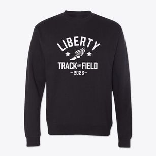 Liberty Christian Academy Track and Field Crewneck Sweatshirt