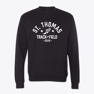 Saint Thomas Lutheran School Track and Field Crewneck Sweatshirt