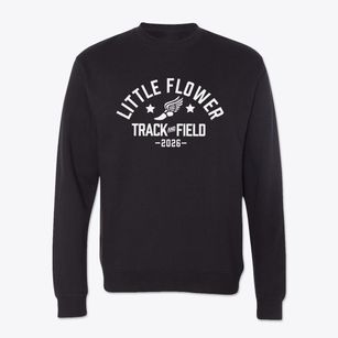 Little Flower School Track and Field Crewneck Sweatshirt