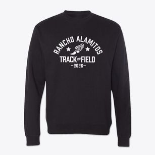 Rancho Alamitos High School Track and Field Crewneck Sweatshirt