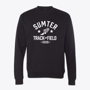 Sumter Academy Track and Field Crewneck Sweatshirt