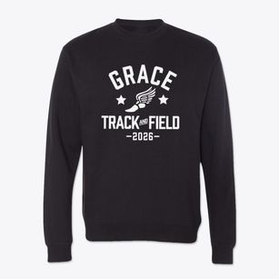 Grace Christian School Track and Field Crewneck Sweatshirt