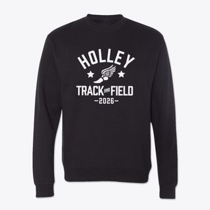 Holley Elementary School Track and Field Crewneck Sweatshirt