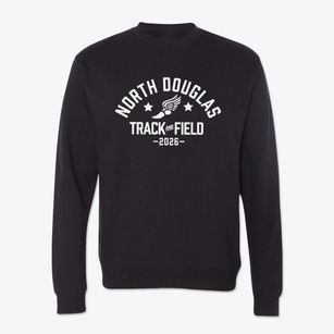 North Douglas Elementary School Track and Field Crewneck Sweatshirt