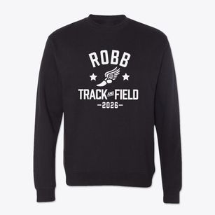 Robb Elementary School Track and Field Crewneck Sweatshirt