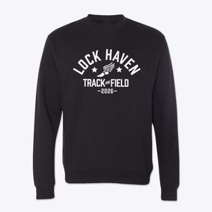Lock Haven High School Track and Field Crewneck Sweatshirt