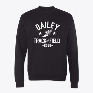 Dailey Elementary School Track and Field Crewneck Sweatshirt
