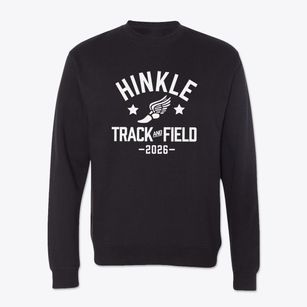 Hinkle Elementary School Track and Field Crewneck Sweatshirt