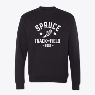 H. Grady Spruce High School Track and Field Crewneck Sweatshirt