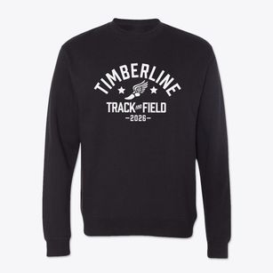 Timberline Elementary School Track and Field Crewneck Sweatshirt