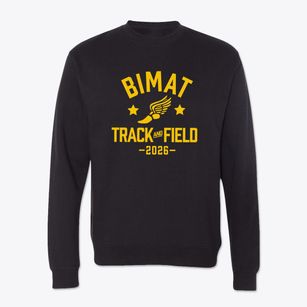 William B. Bimat Elementary School Track and Field Crewneck Sweatshirt