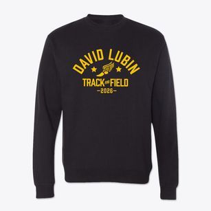 David Lubin Elementary School Track and Field Crewneck Sweatshirt