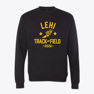 Lehi Elementary Track and Field Crewneck Sweatshirt