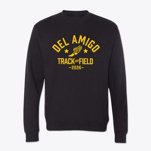 Del Amigo High School Track and Field Crewneck Sweatshirt