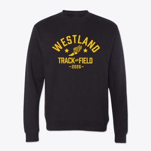 Westland Christian Academy Track and Field Crewneck Sweatshirt