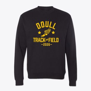 Doull Elementary School Track and Field Crewneck Sweatshirt