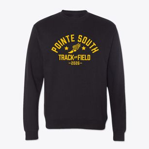 Pointe South Middle School Track and Field Crewneck Sweatshirt