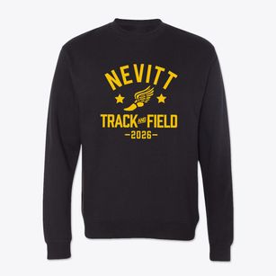 Nevitt Elementary School Track and Field Crewneck Sweatshirt