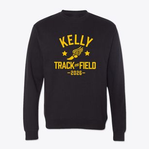 Thomas Kelly High School Track and Field Crewneck Sweatshirt