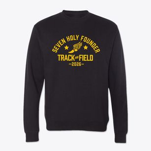 Seven Holy Founders Parish Track and Field Crewneck Sweatshirt
