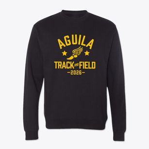 Aguila Elementary School Track and Field Crewneck Sweatshirt