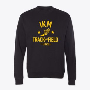 Ikm Middle School Track and Field Crewneck Sweatshirt