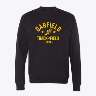 Garfield Elementary School Track and Field Crewneck Sweatshirt