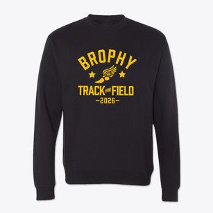 Brophy Elementary School Track and Field Crewneck Sweatshirt