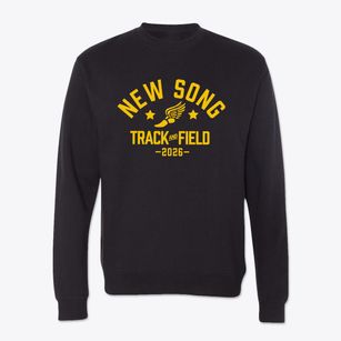 New Song Christian Academy Track and Field Crewneck Sweatshirt