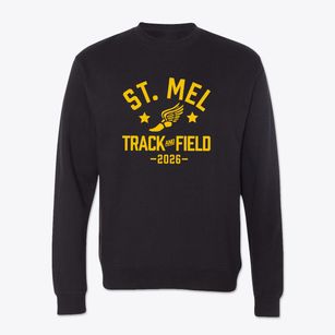 Saint Mel Catholic School Track and Field Crewneck Sweatshirt