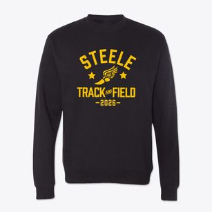 Steele Elementary School Track and Field Crewneck Sweatshirt