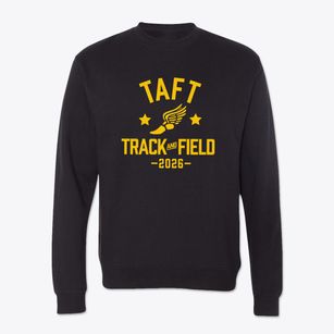 Taft Middle School Track and Field Crewneck Sweatshirt