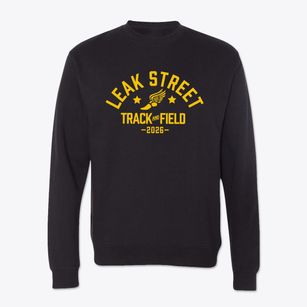 Leak Street Alternative School Track and Field Crewneck Sweatshirt
