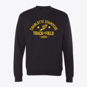 Charlotte Stampede Track and Field Crewneck Sweatshirt