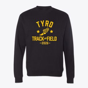 Tyro Middle School Track and Field Crewneck Sweatshirt