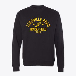 Leesville Road Elementary School Track and Field Crewneck Sweatshirt