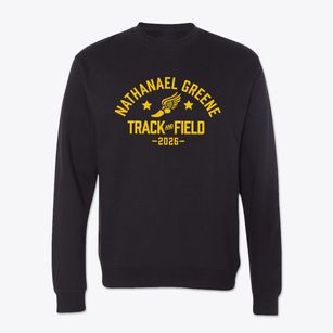 Nathanael Greene Elementary School Track and Field Crewneck Sweatshirt