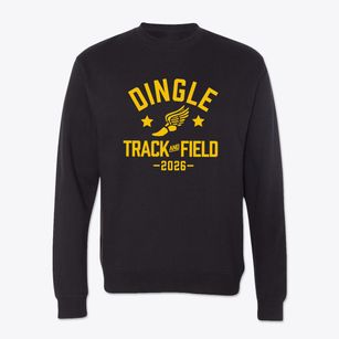 Dingle Elementary School Track and Field Crewneck Sweatshirt