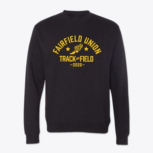 Fairfield Union High School Track and Field Crewneck Sweatshirt