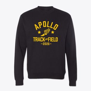 Apollo Elementary School Track and Field Crewneck Sweatshirt