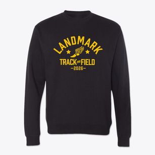 Landmark Baptist Academy Track and Field Crewneck Sweatshirt